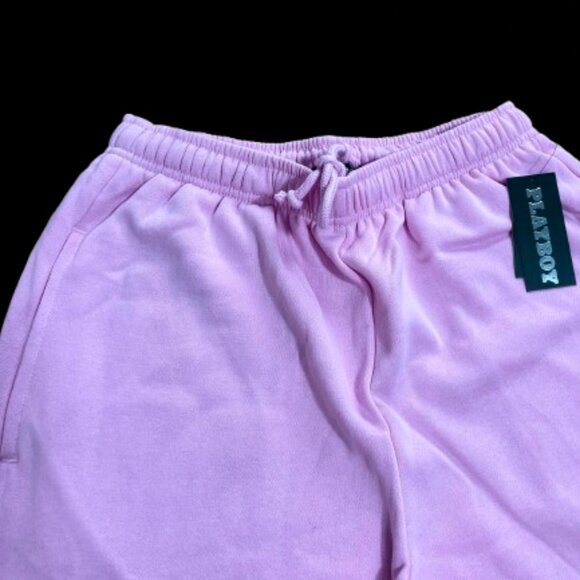 NWT Playboy Wide Leg Pink Sweatpants - Picture 3 of 8